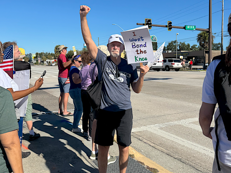 Column: This boomer went to a St. Pete ‘No Kings’ protest—and no one gave him an Antifa black bloc
